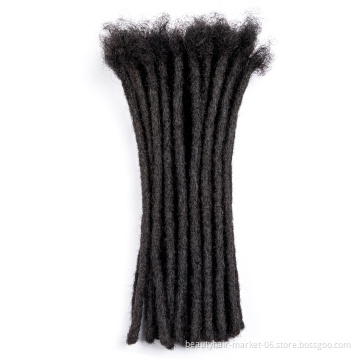 hot selling soft dreadlock faux dreadlock straight handmade dreadlocks hair extensions black